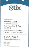 Chicago Ticket 2016